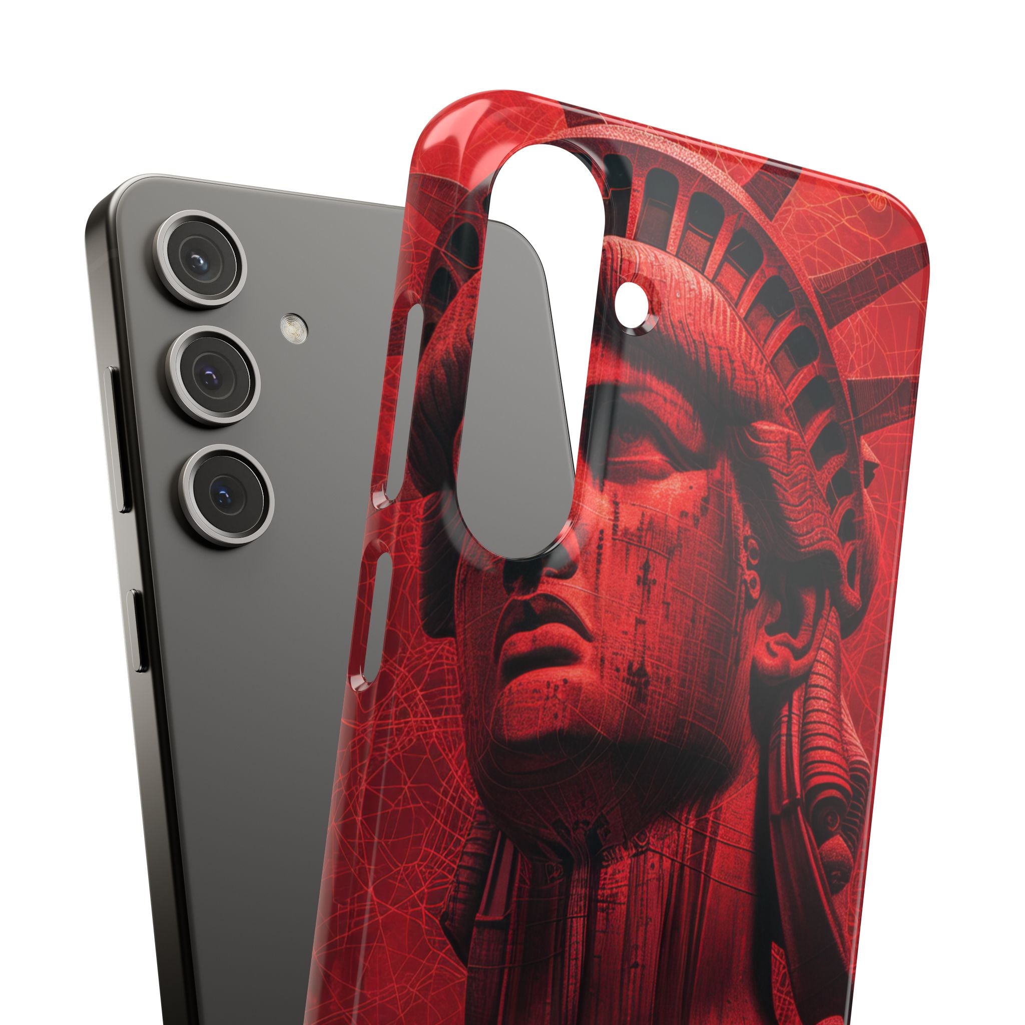 Zen Red Liberty Vision Samsung S24 - Slim Phone Case