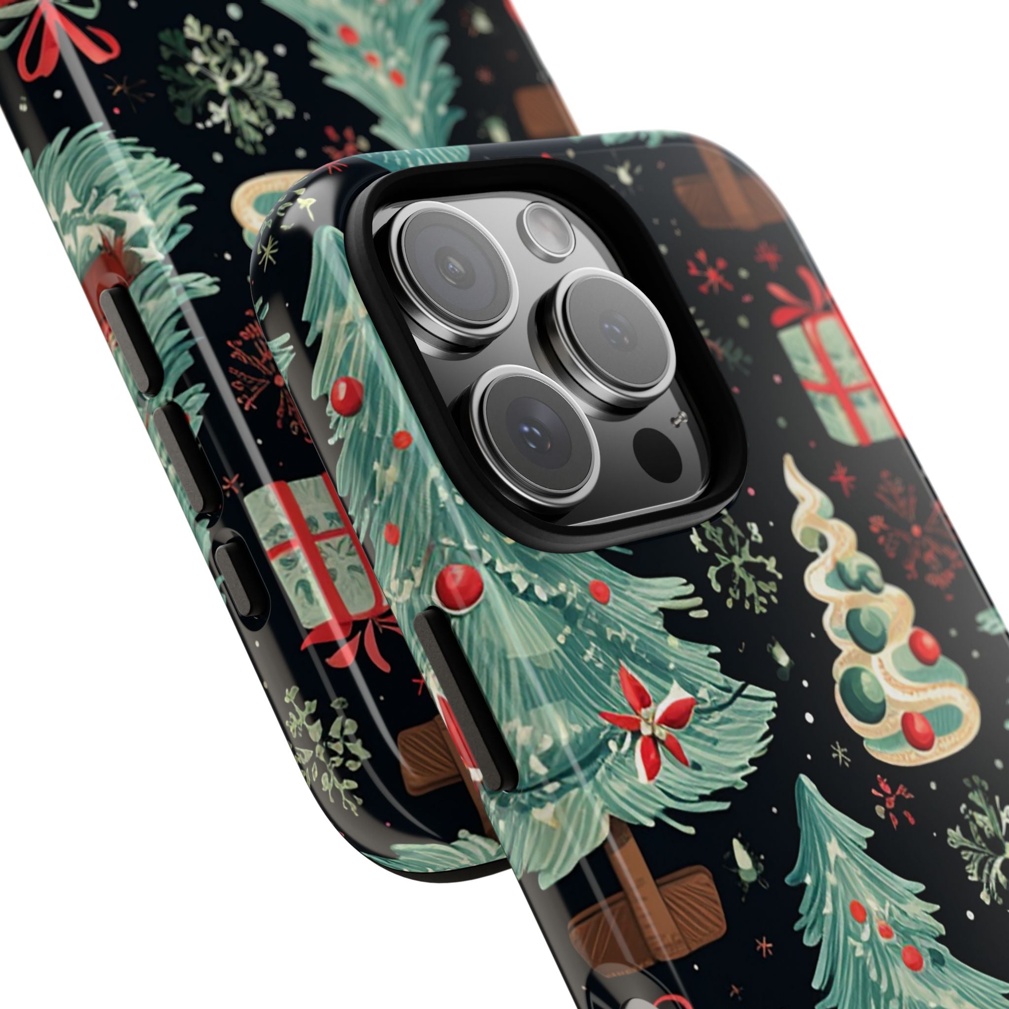 Christmas Trees Sparkle - iPhone Case