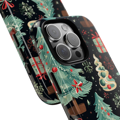Christmas Trees Sparkle - iPhone Case