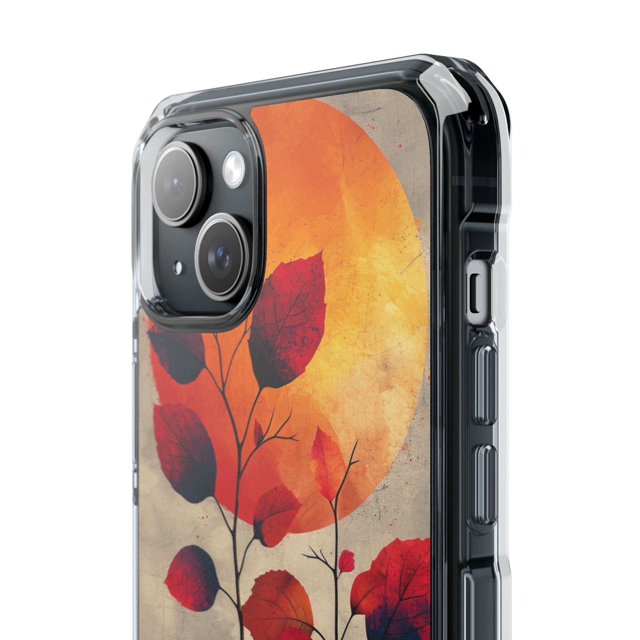 Sunlit Branch - Clear Impact iPhone 15 Phone Case