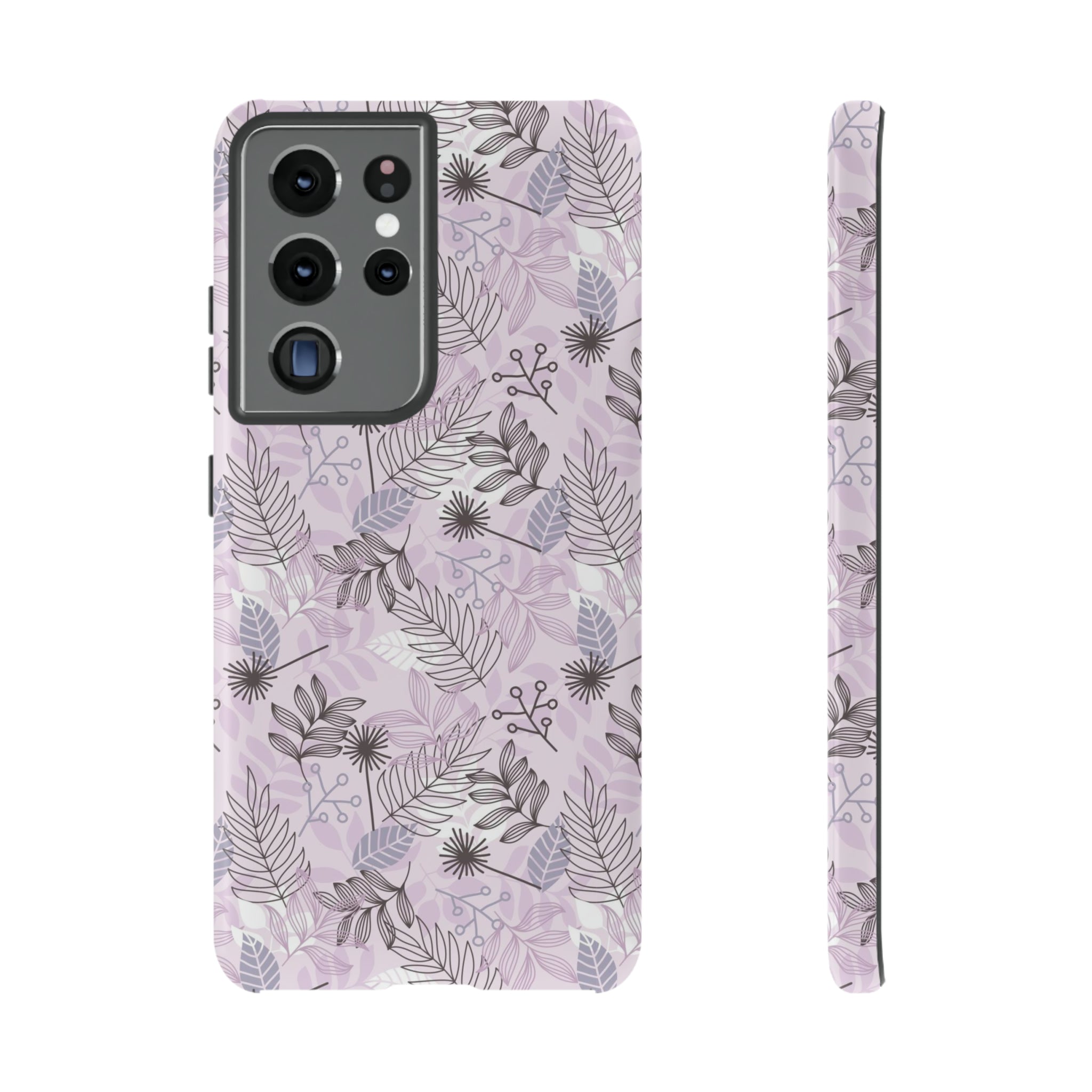 Purple Leaf - Protective Phone Case