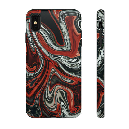 Red Liquid - Protective Phone Case