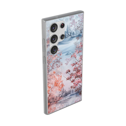 Floral Serenity Case - Flexi Samsung S23 Phone Case