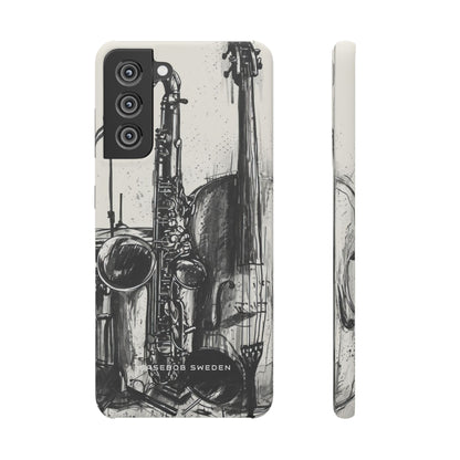 Jazz Instrument Line Symphony Samsung S21 - Slim Phone Case