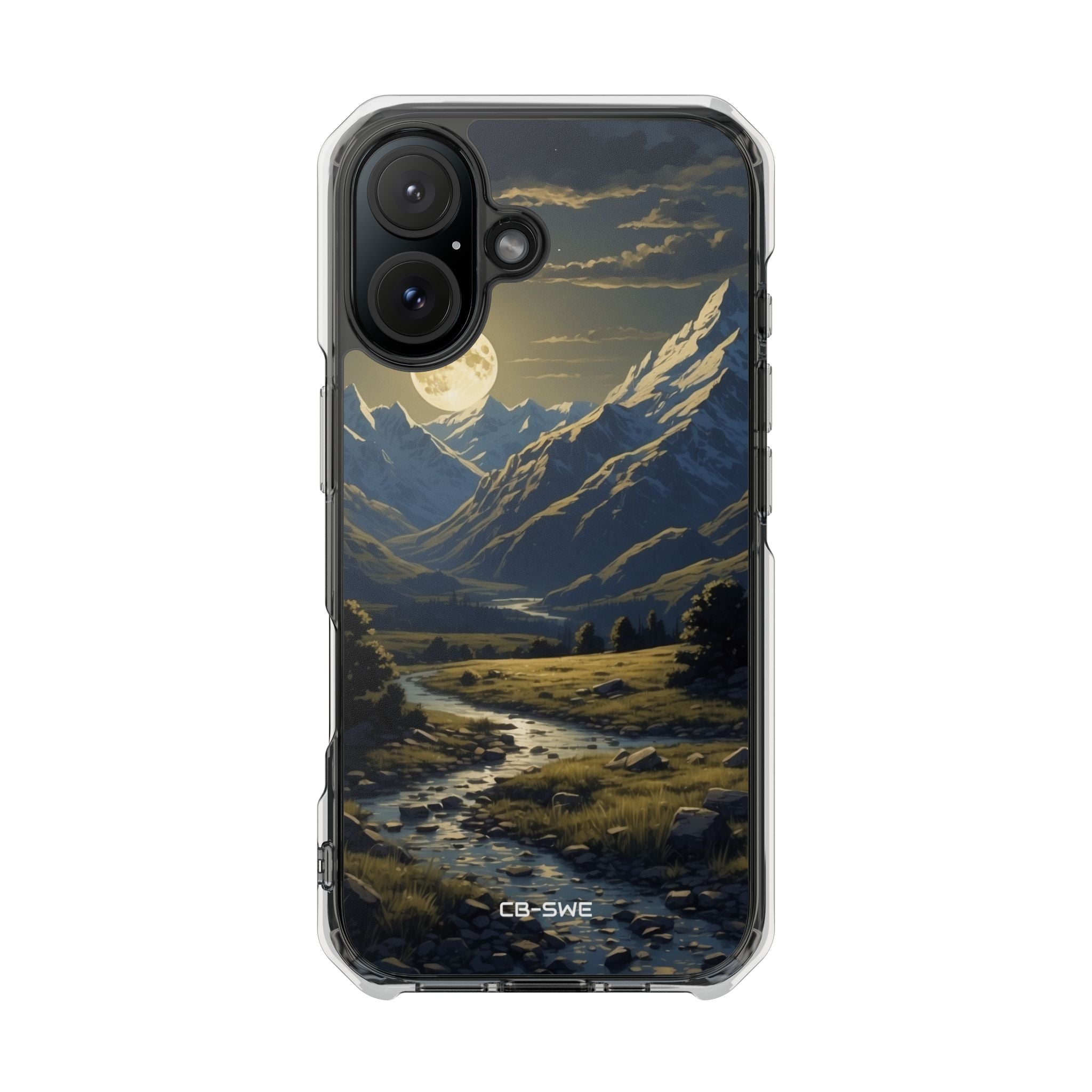 Moonlight Guides River iPhone Case - Impact