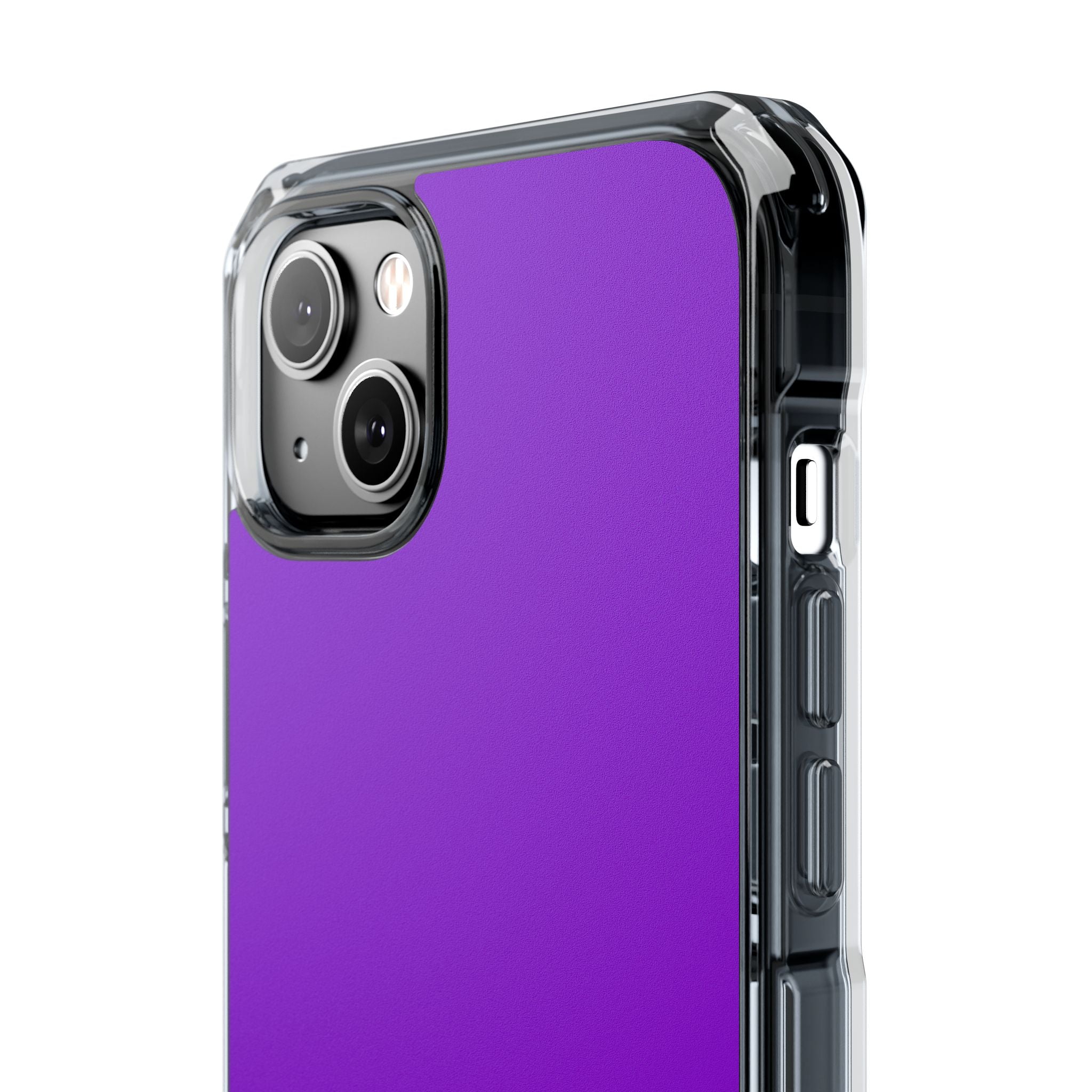 French Violet - Clear Impact Case for iPhone