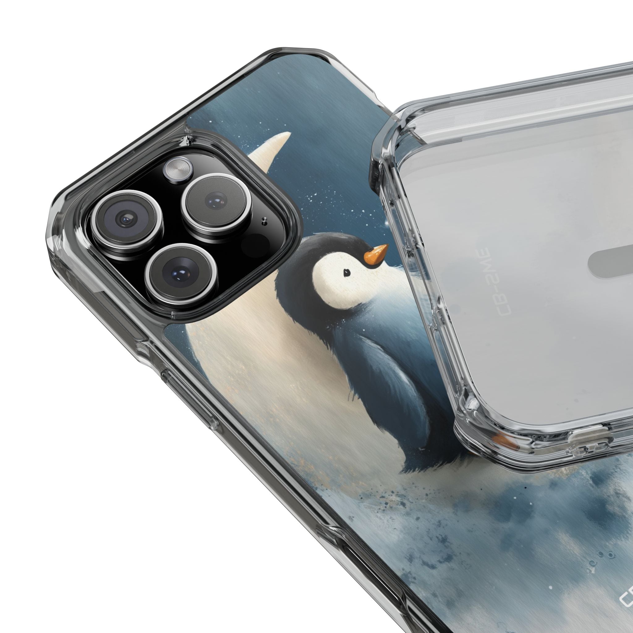 Crescent Moon Perch iPhone Case - Impact