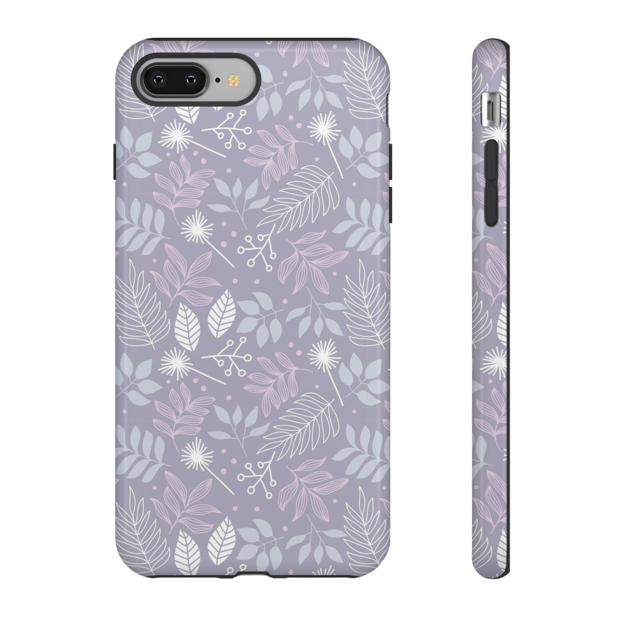 Purple Mona Leaf - Protective Phone Case