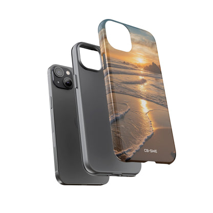 Waves Embrace Shore - iPhone Case
