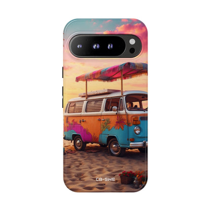 **Van Rests at Shore** - Google Pixel Case