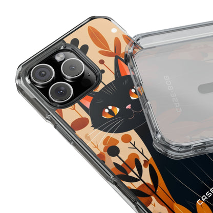 Black Cat Glow iPhone 16 Pro Max Case - Impact