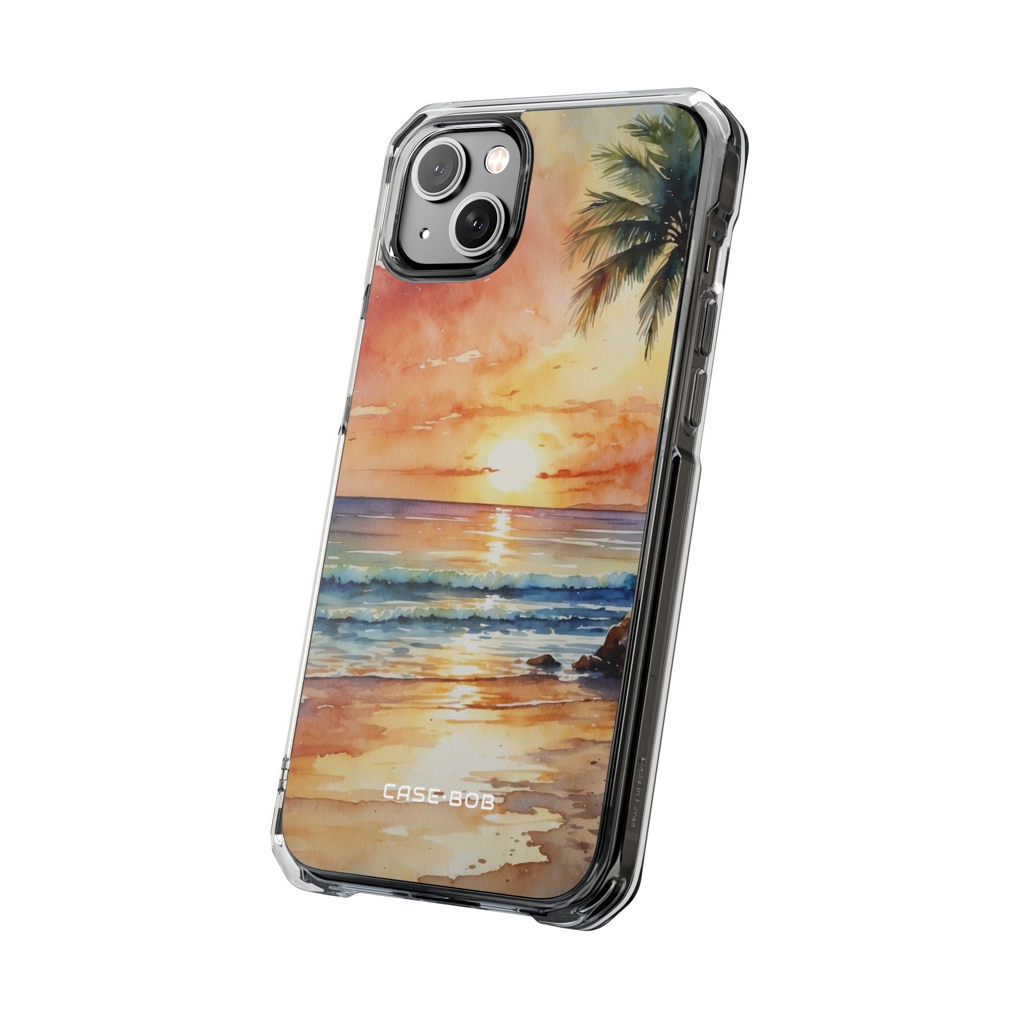 Sunset Palm iPhone 14 Plus Case - Impact