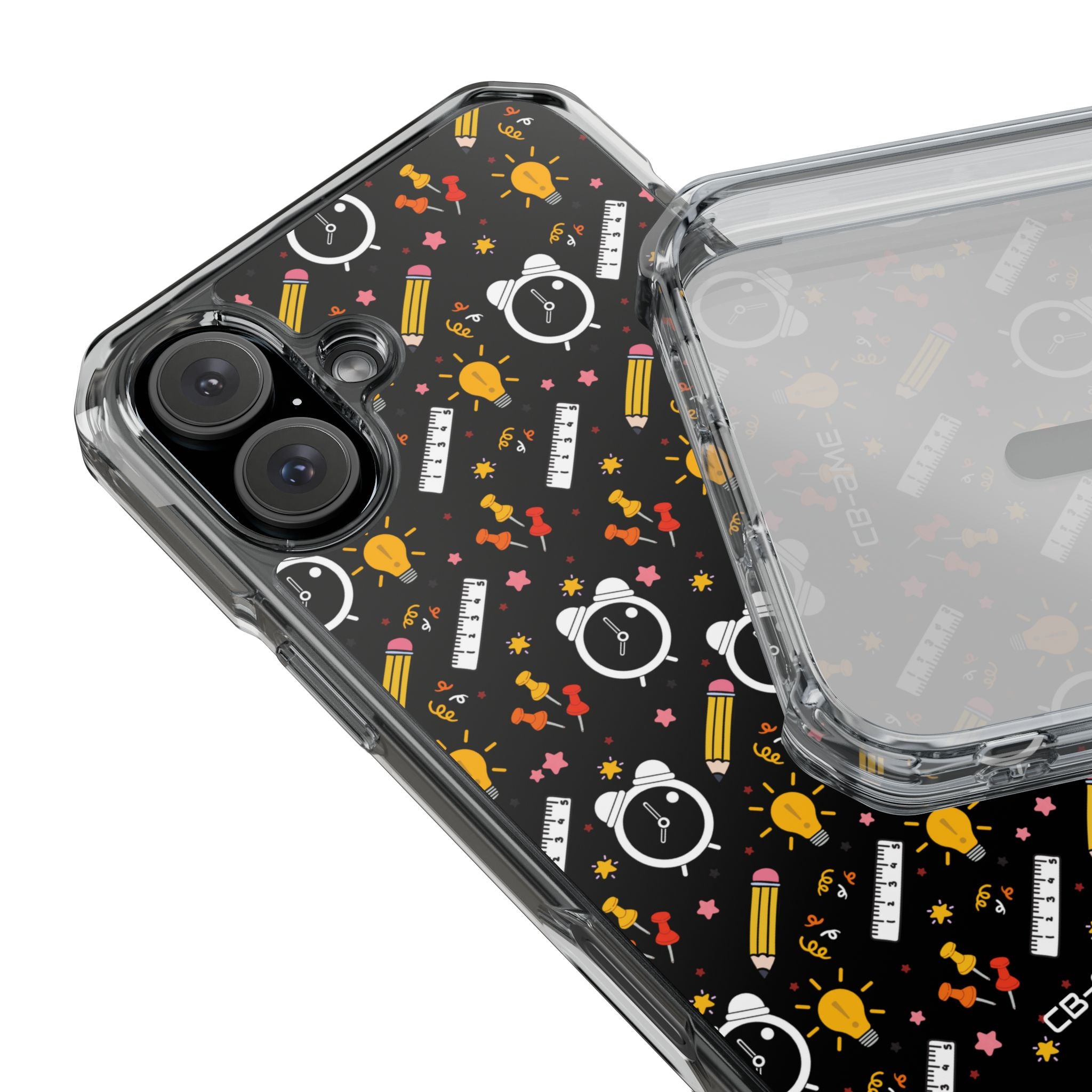 Bright Pencils Twirl iPhone Case - Impact