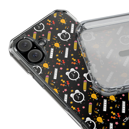 Bright Pencils Twirl iPhone Case - Impact
