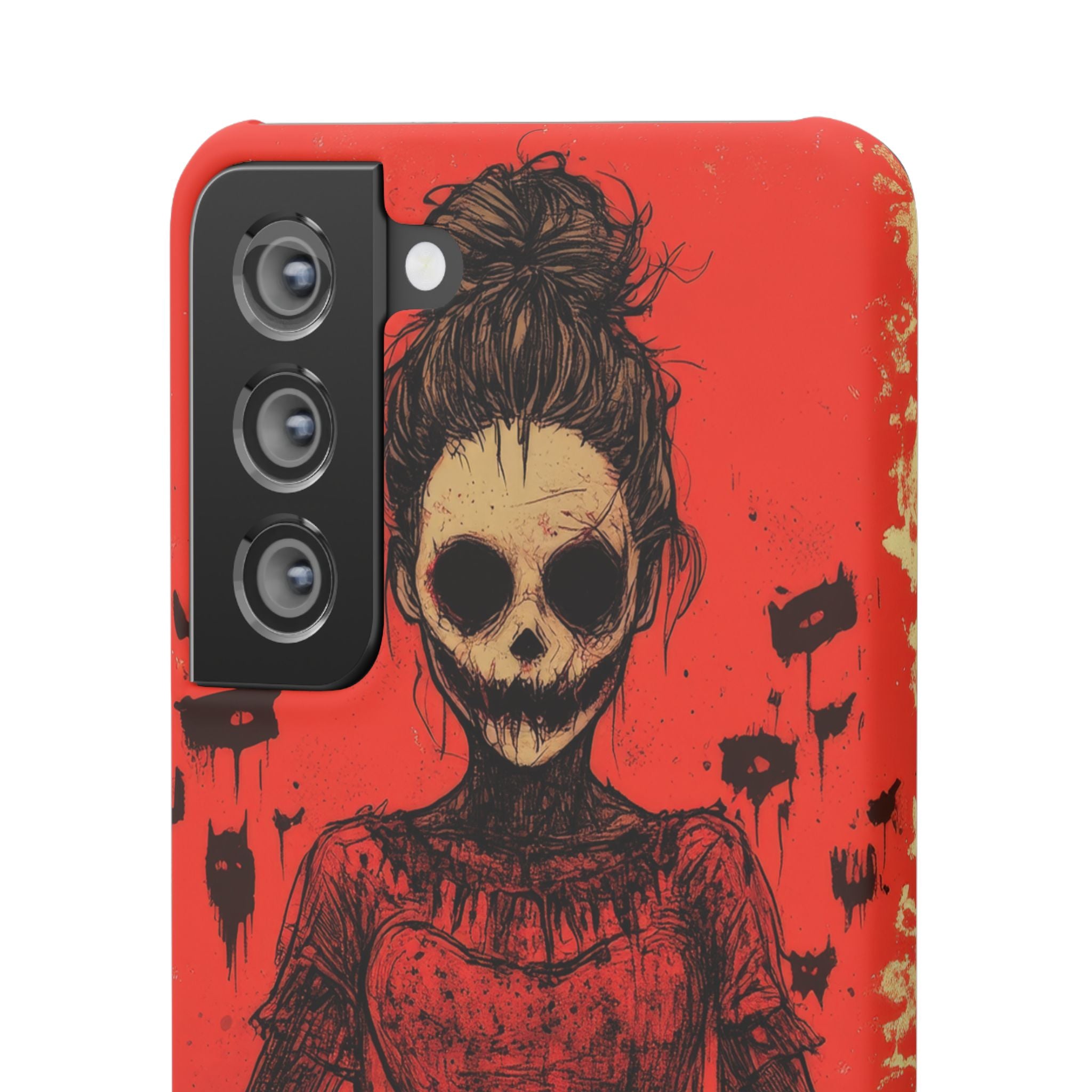 Haunting Scarlet Descent Samsung S21 - Slim Phone Case