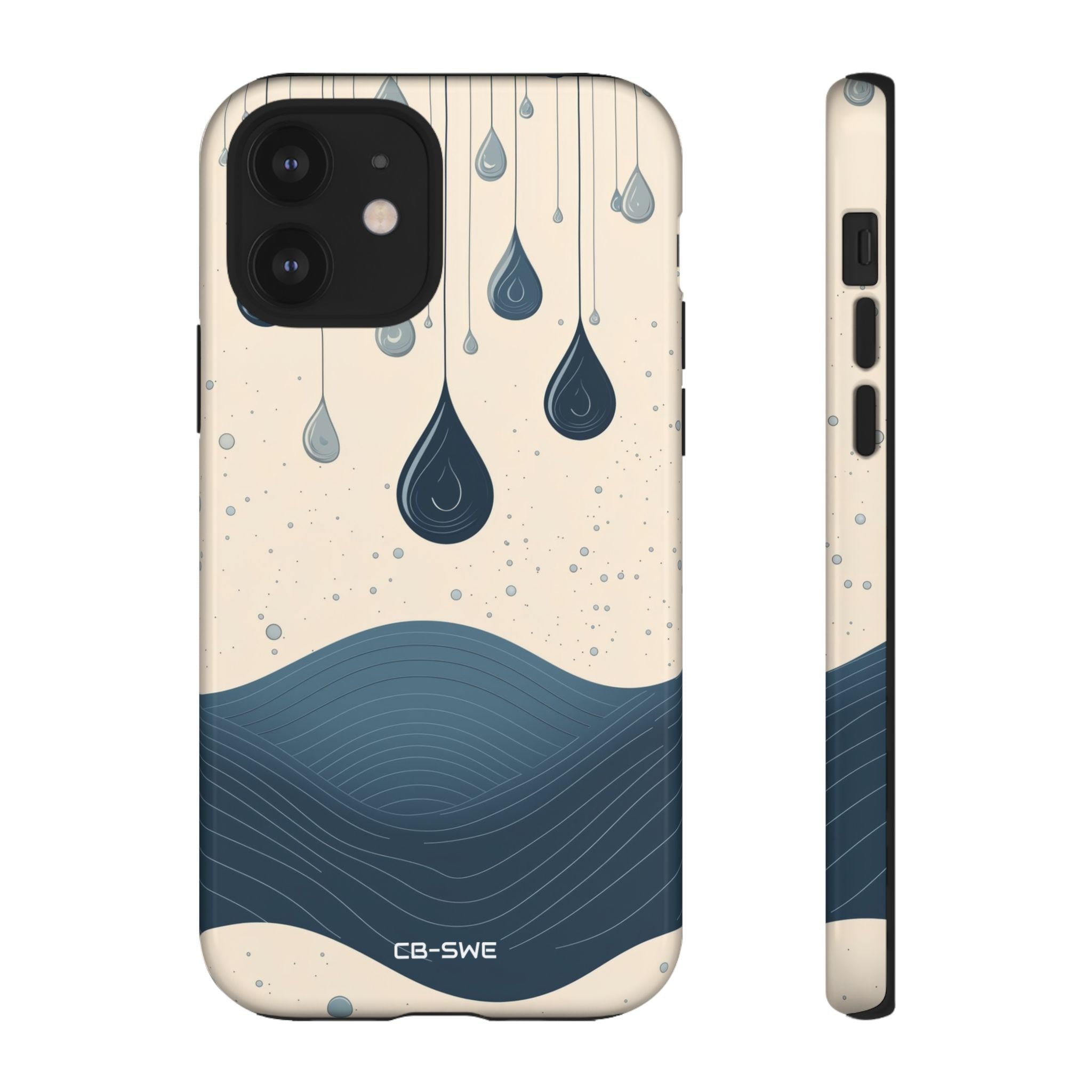 Gentle Waves Flow - iPhone Case