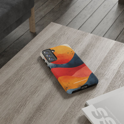 Sunburst Waves - Tough Samsung S21 Phone Case