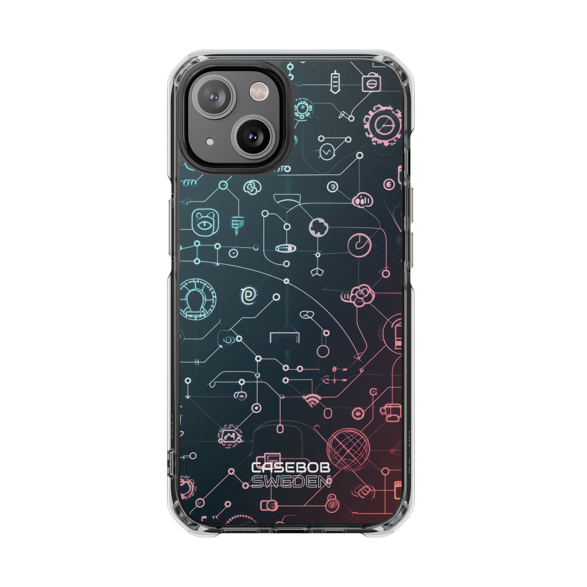 Digital Circuit Flow iPhone 14 - Impact Clear+