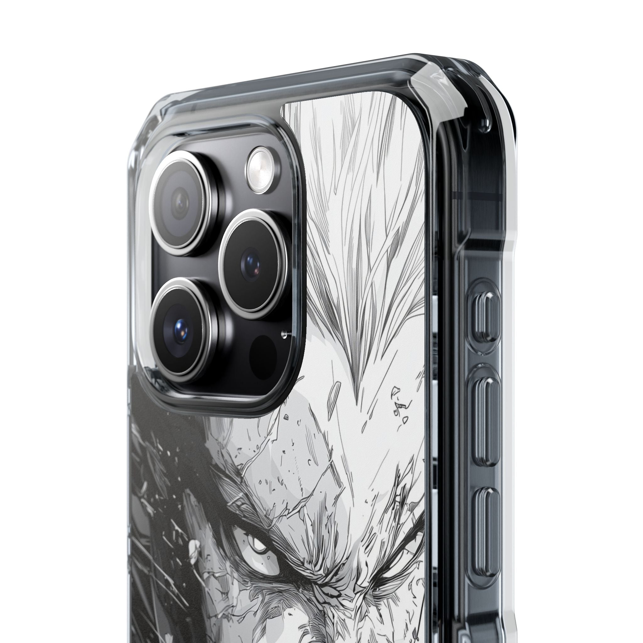 Fierce Emotion Erupts iPhone Case - Impact