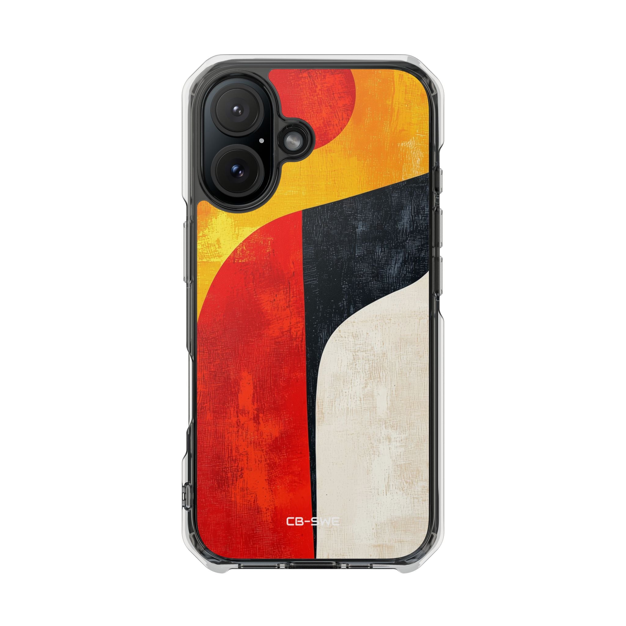 Vibrant Flowing Shapes iPhone Case - Impact
