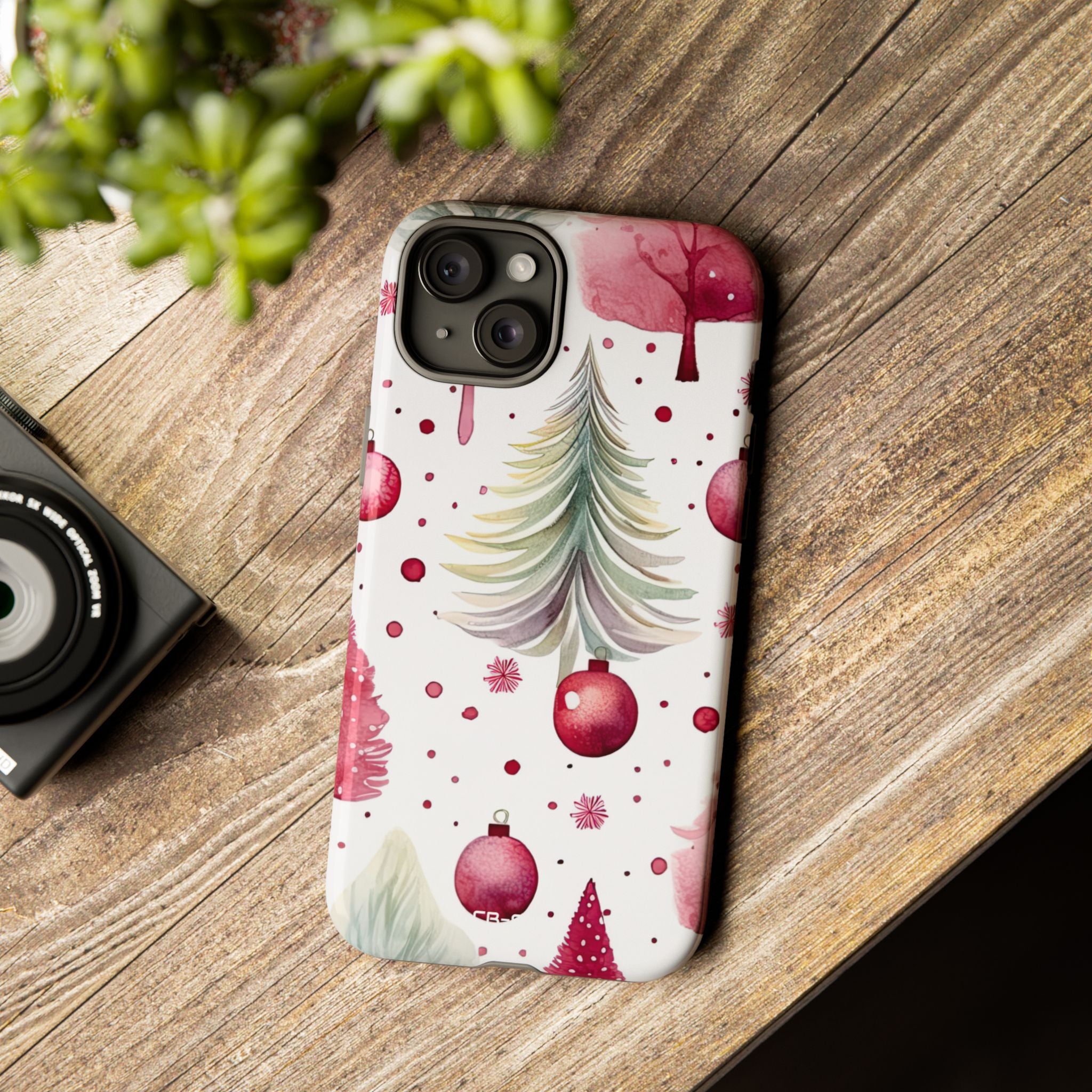 Whimsical Trees Glow - iPhone Case