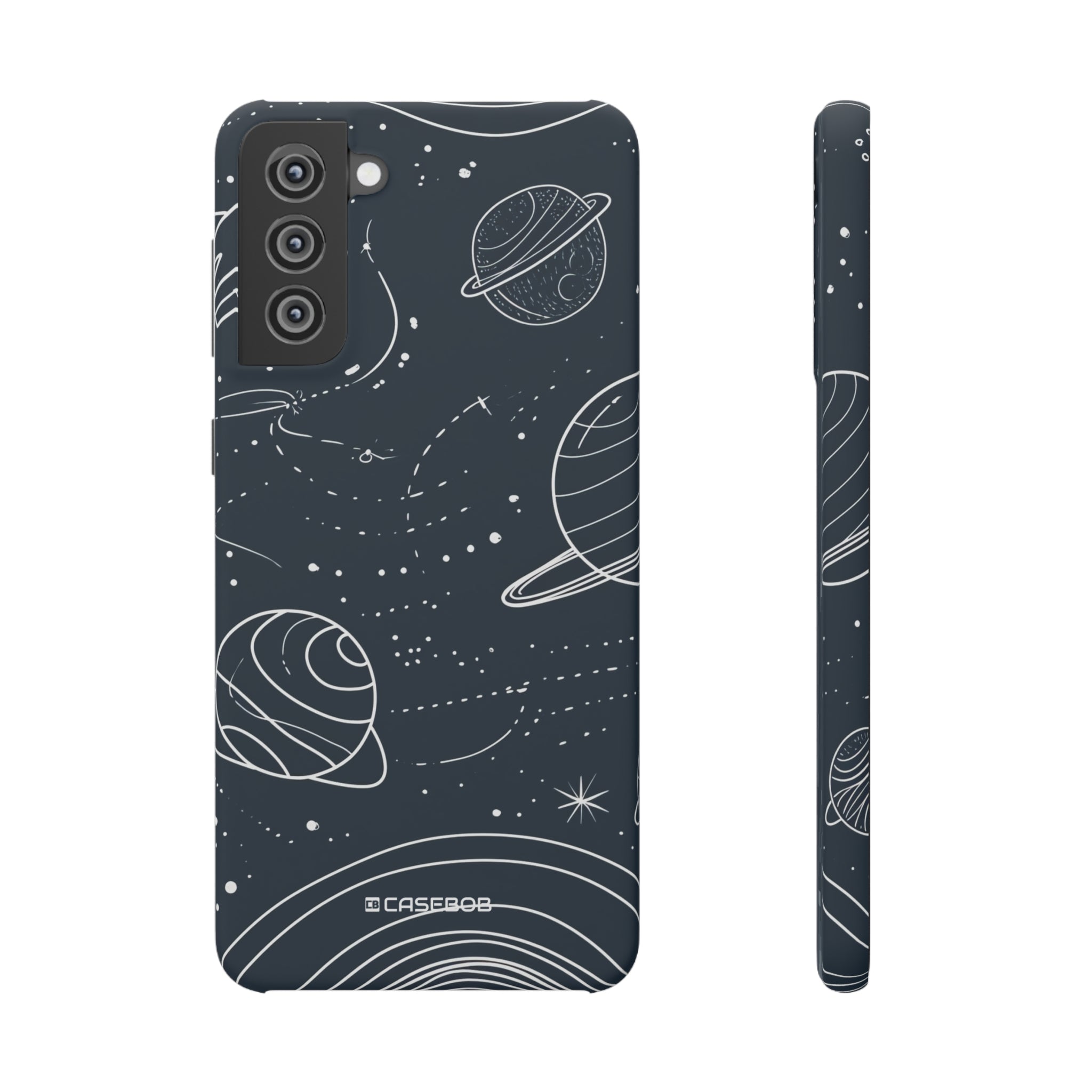 Cosmic Wanderer | Schlanke Handyhülle für Samsung