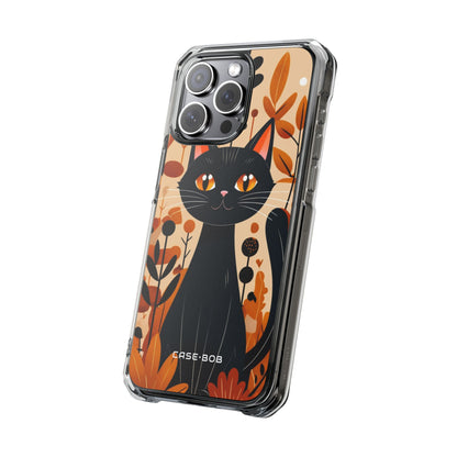 Black Cat Glow iPhone 15 Pro Max Case - Impact