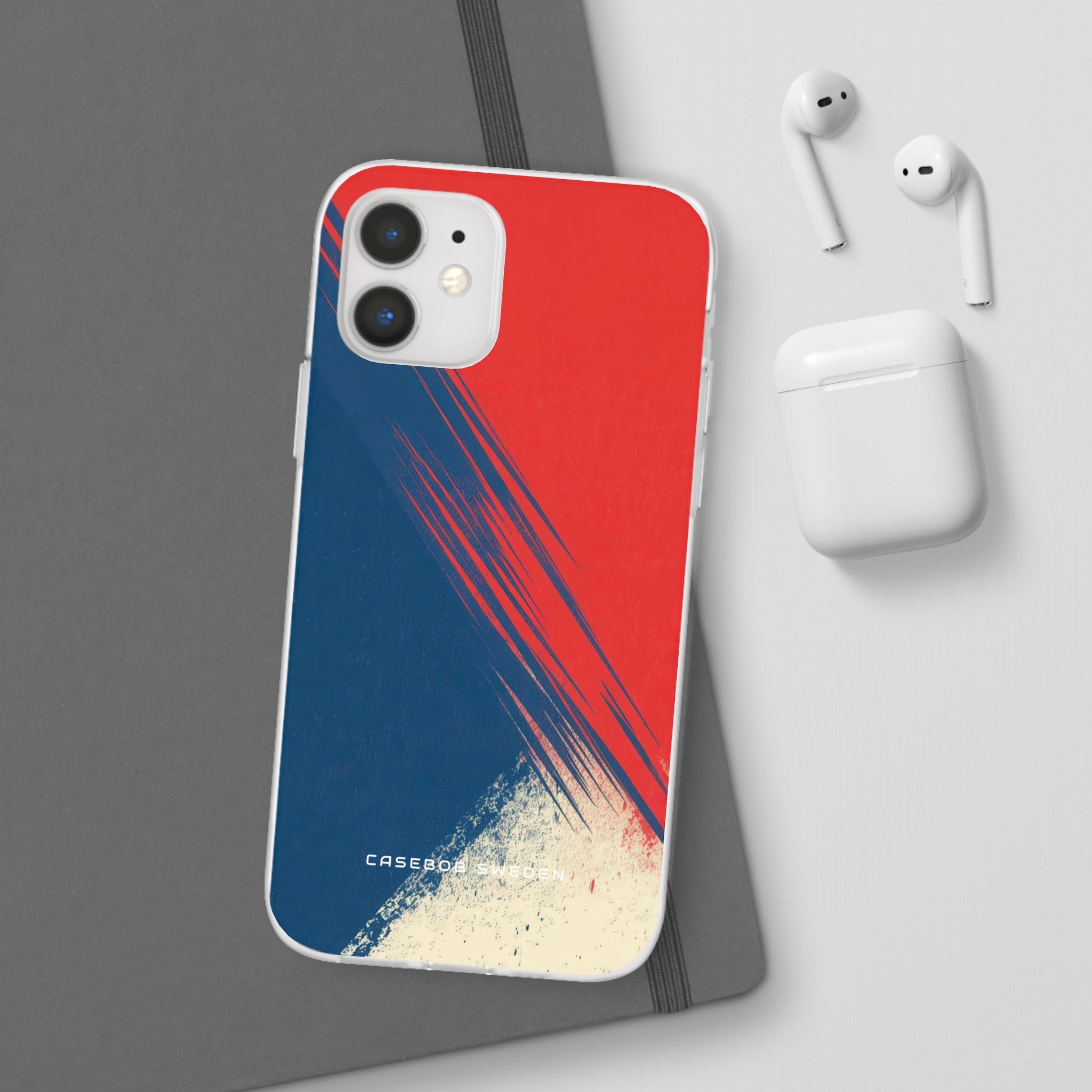 Vintage Brushstroke Harmony iPhone 12 - Flexi Phone Case