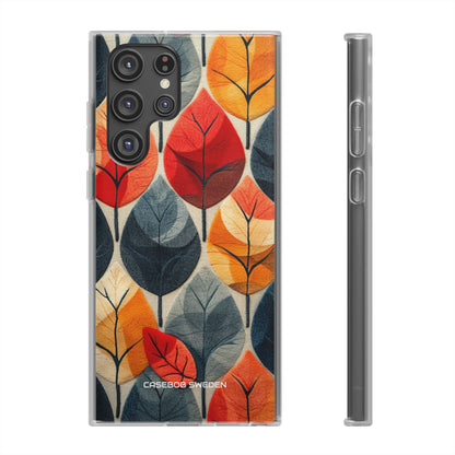 Autumn Leaf Design - Flexi Samsung S22 Phone Case