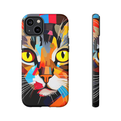 Abstract Kitty Palette Samsung Case (Protective)