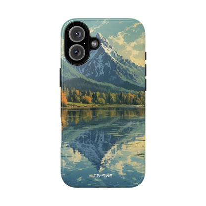 Mountain Reflects Calm - iPhone Case