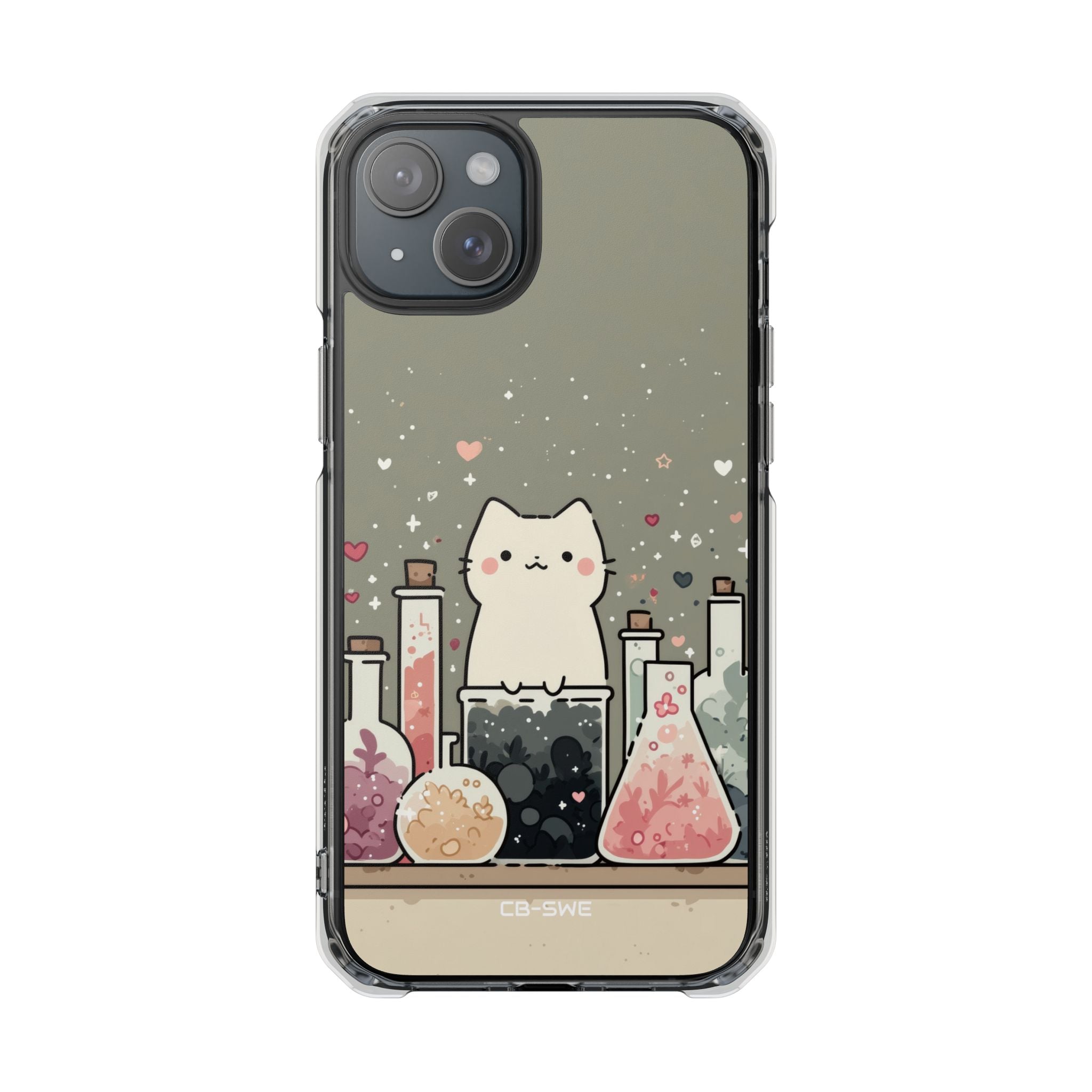 Cat Explores Potions iPhone Case - Impact