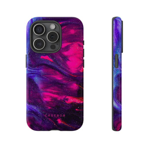 Deep Purple Ink Art - Protective Phone Case