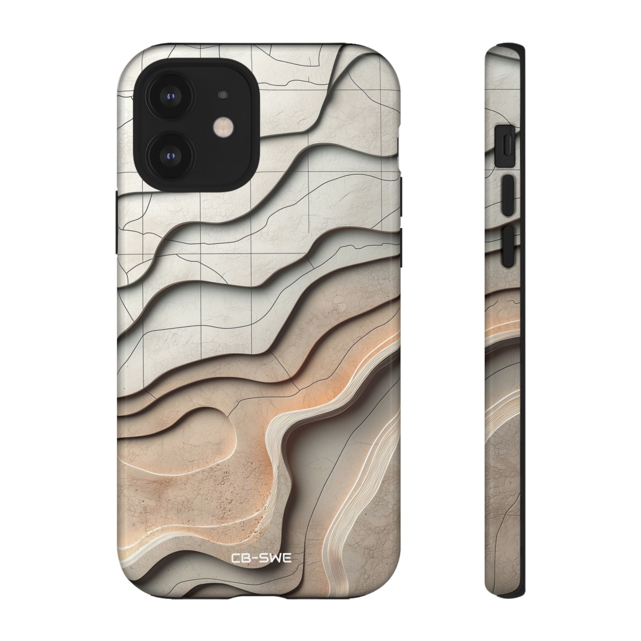 Waves Embrace Earth - iPhone Case