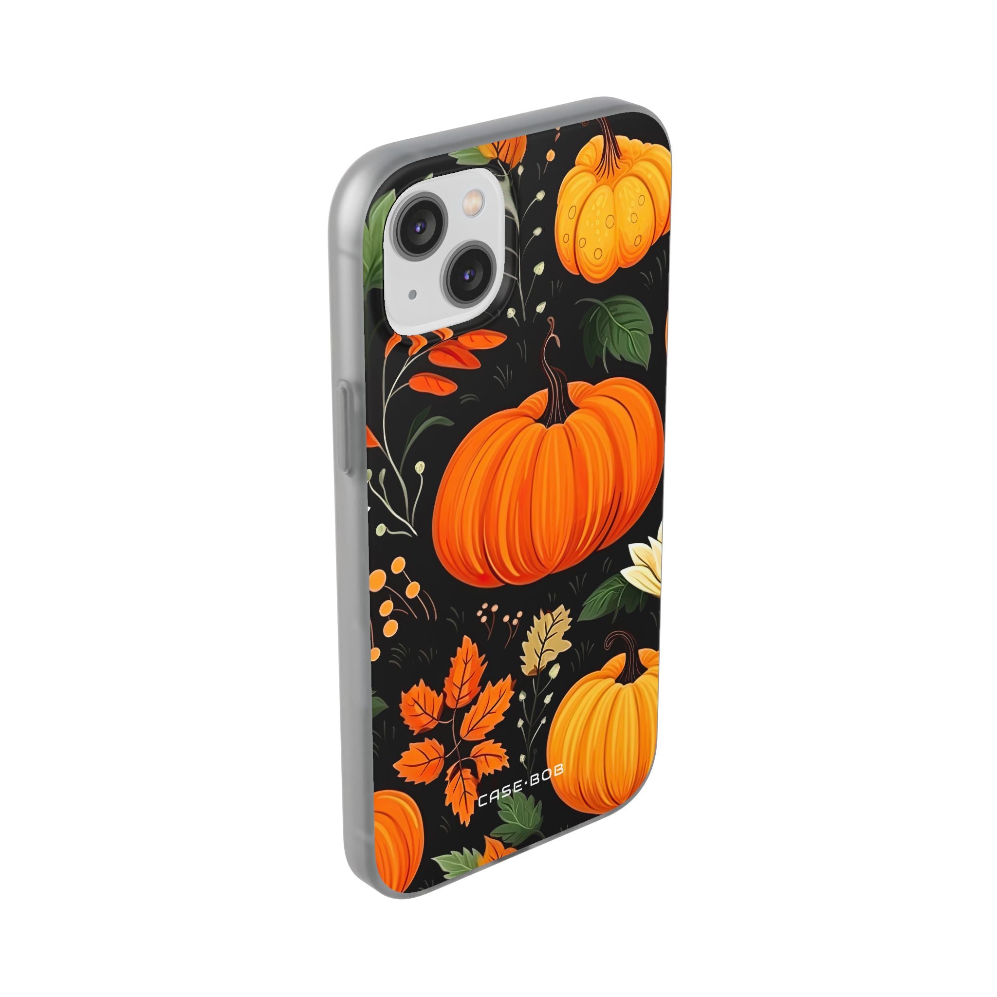 Pumpkin Glow iPhone 14 Plus Case - Soft
