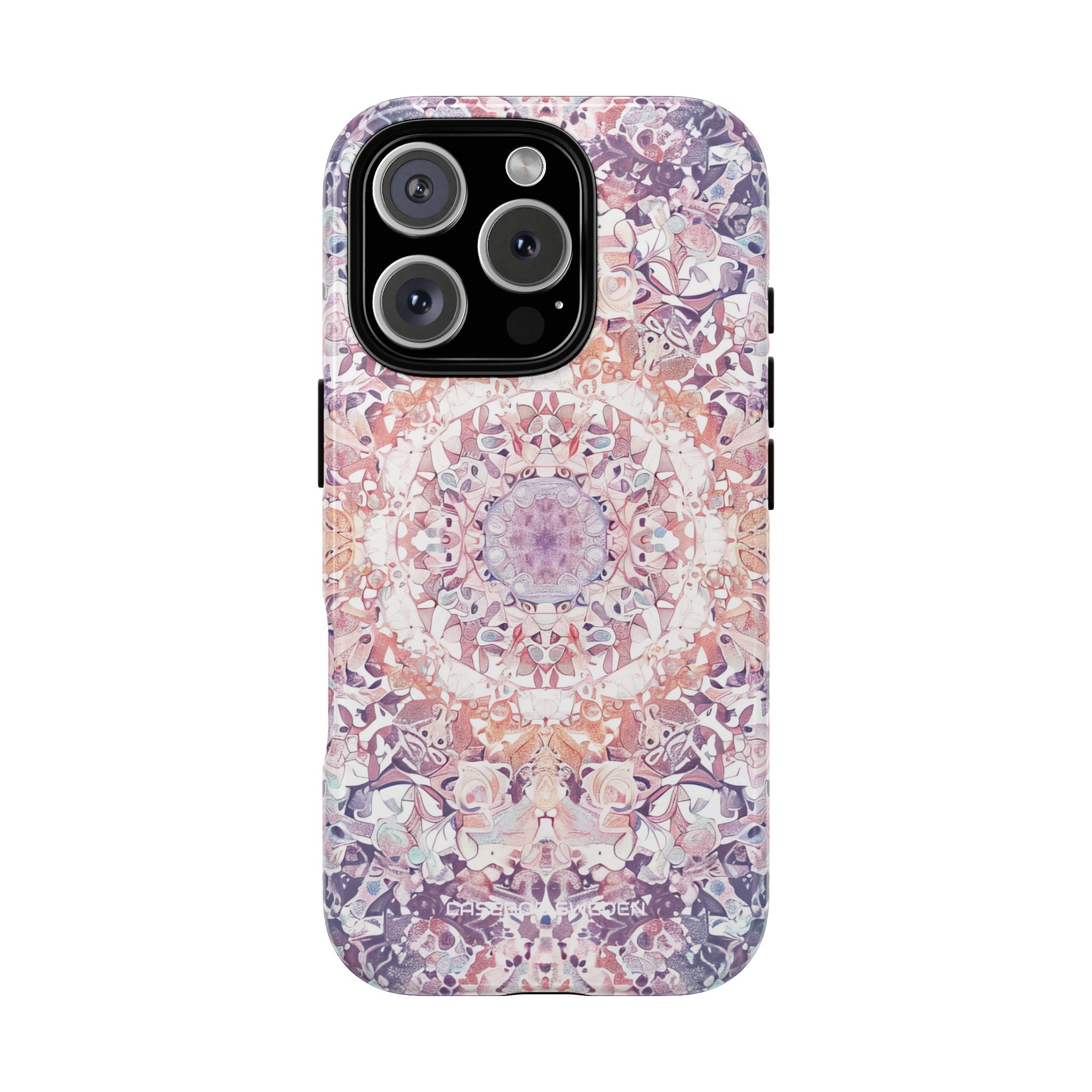 Purple Pink Mandala - Tough iPhone 16 Phone Case