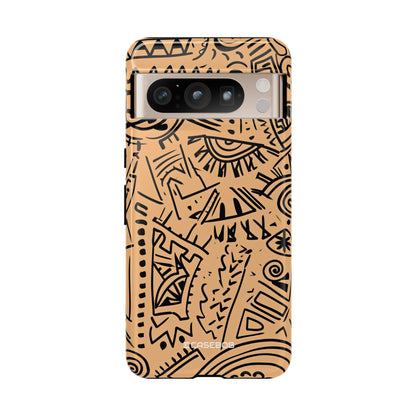 Mystic Tribal Geometry - Phone Case for Google Pixel