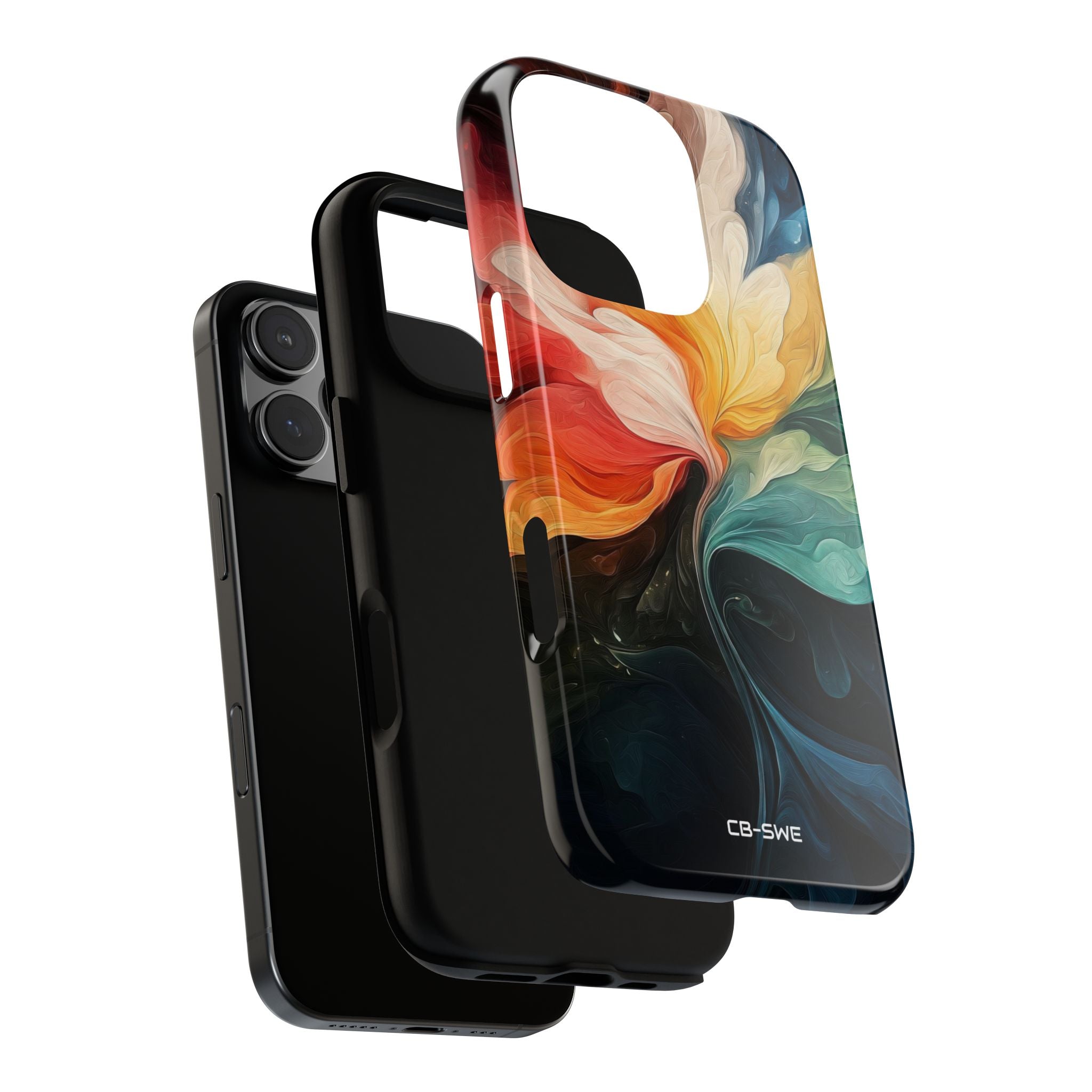 Vibrant Flower Burst - iPhone Case