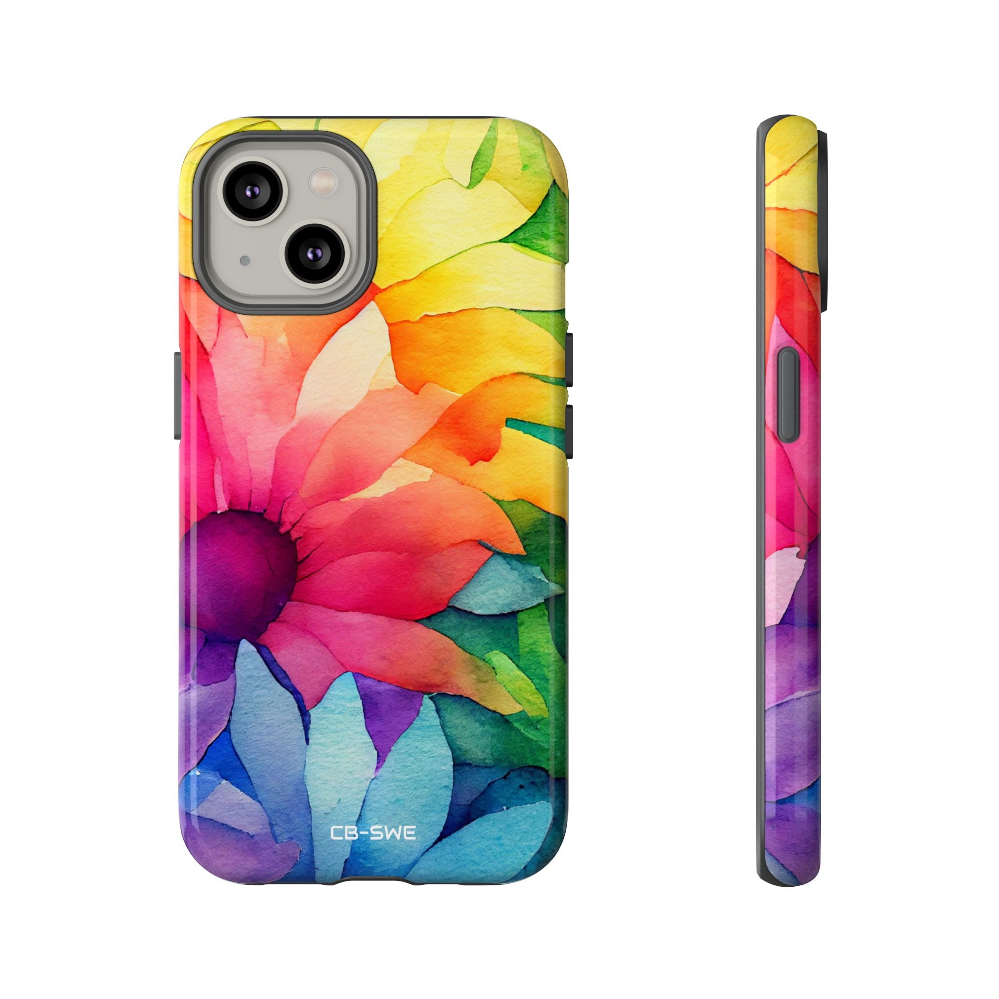 Vibrant Floral Symphony - iPhone Case