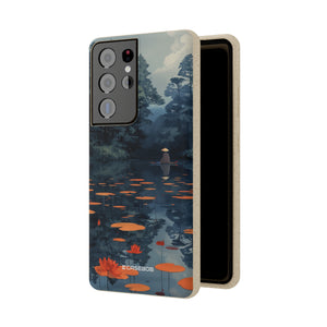 Tranquil Lotus Serenity | Biodegradable Phone Case