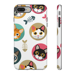 Cats Fishbone - Protective Phone Case