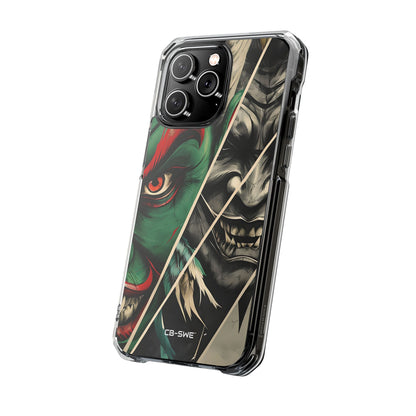 Demonic Panels Clash iPhone Case - Impact