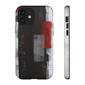 Red Accent Art - Protective Phone Case