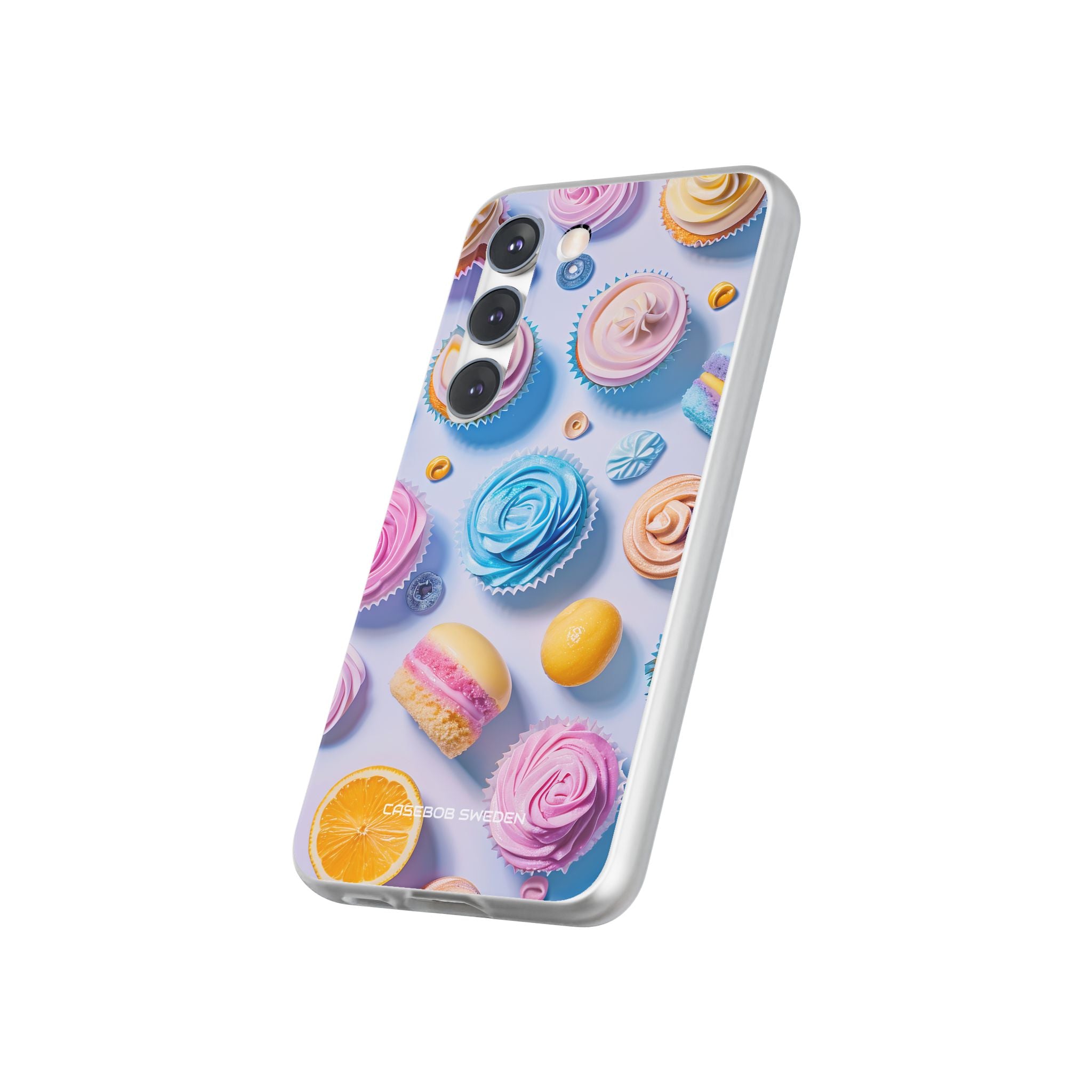 Pastel Whimsy Desserts - Flexi Samsung S23 Phone Case