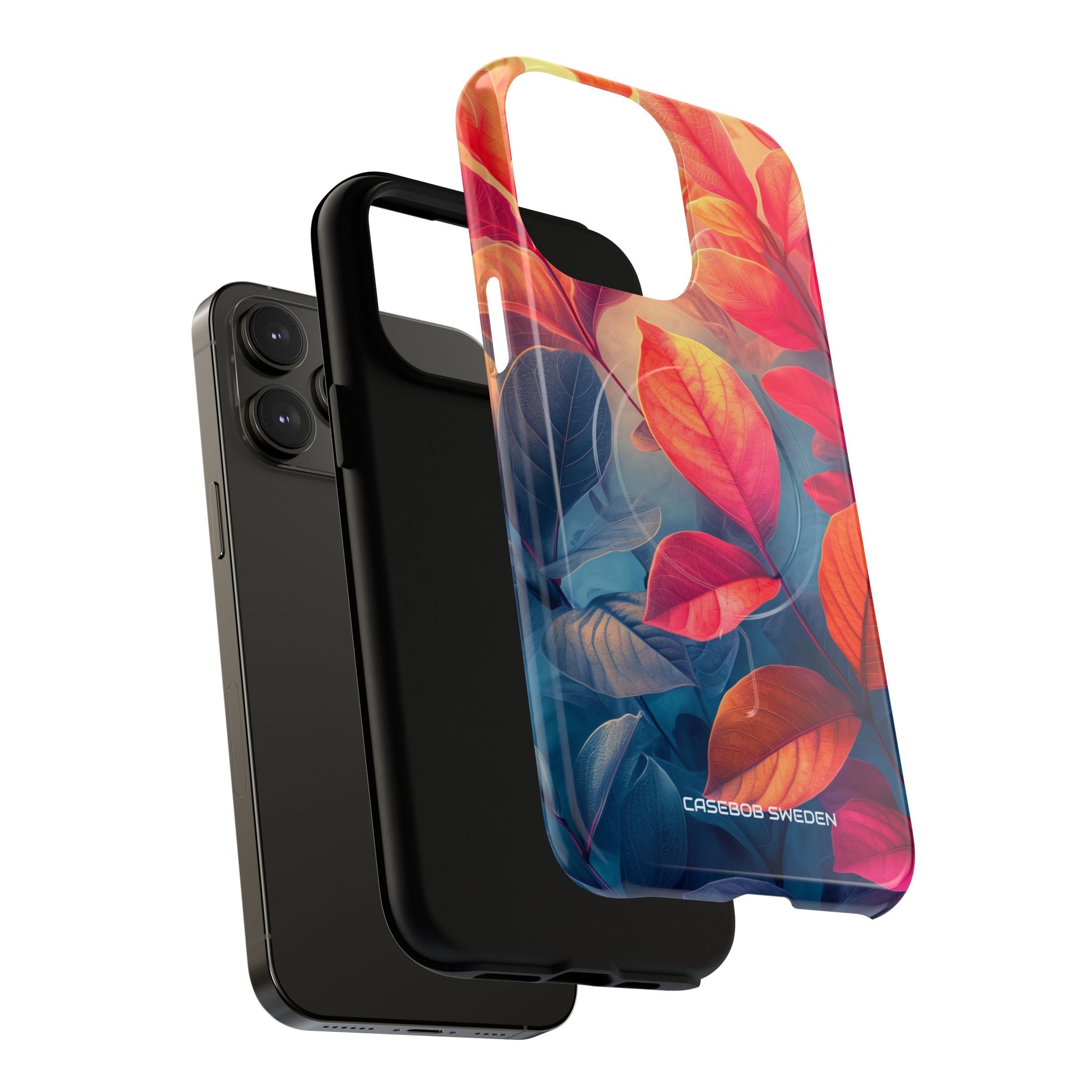 Red Blue Nature - Tough + MagSafe® iPhone 14 Phone Case