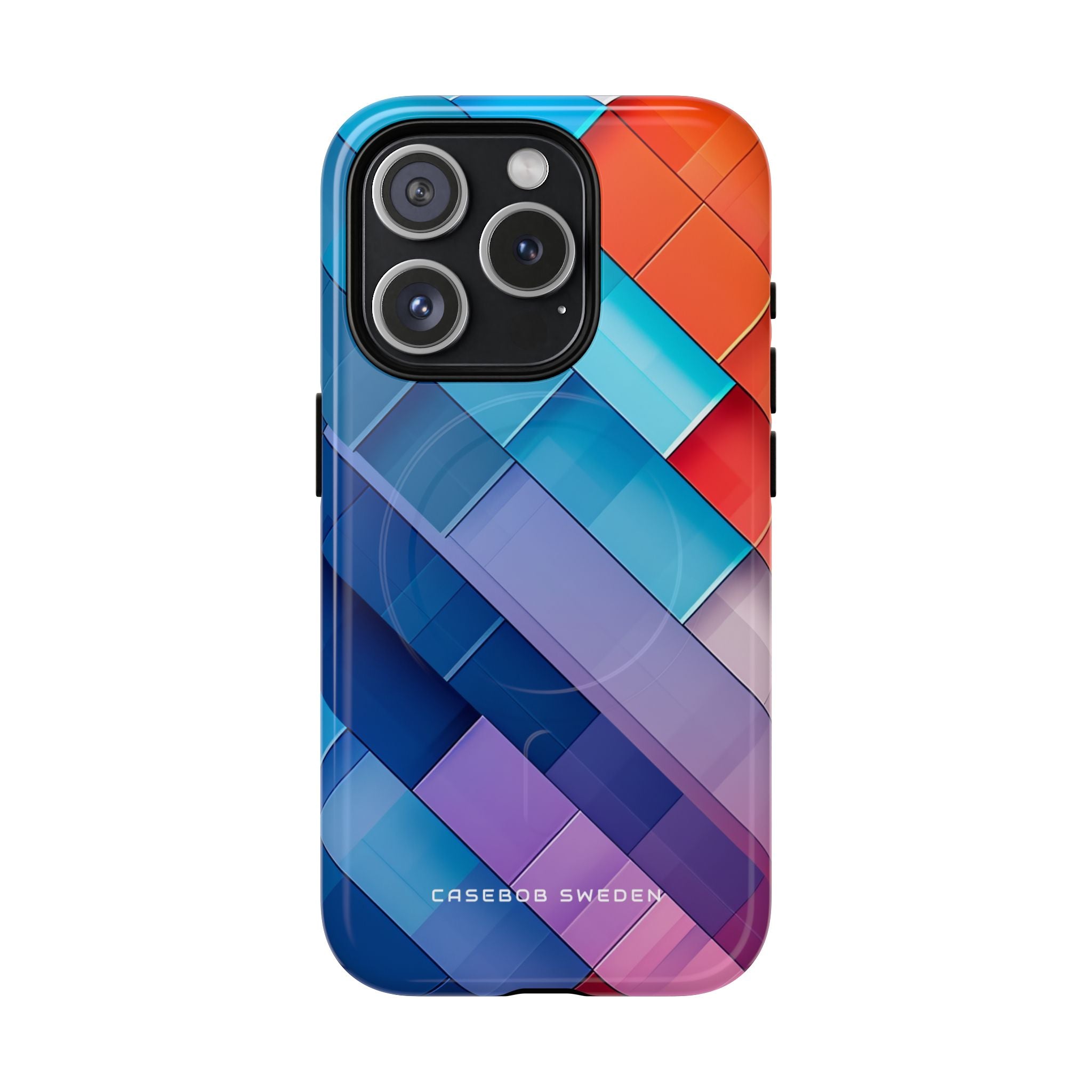 Vibrant GeoFlow iPhone 15 | Tough+ Phone Case