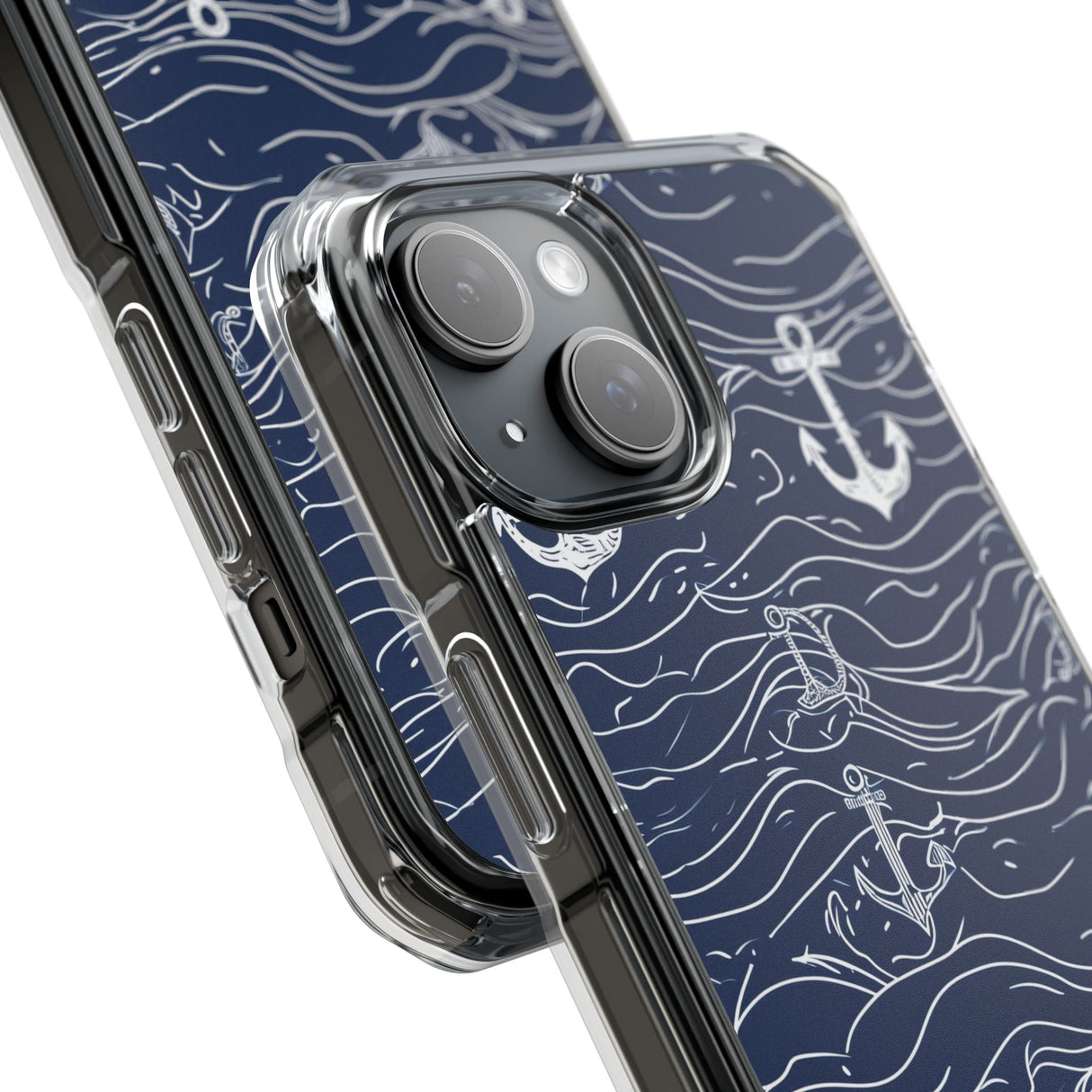 Nautical Serenity – Handyhülle für iPhone (Clear Impact – Magnetisch)