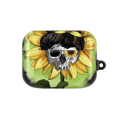 Skull Sunflower - AirPods Case