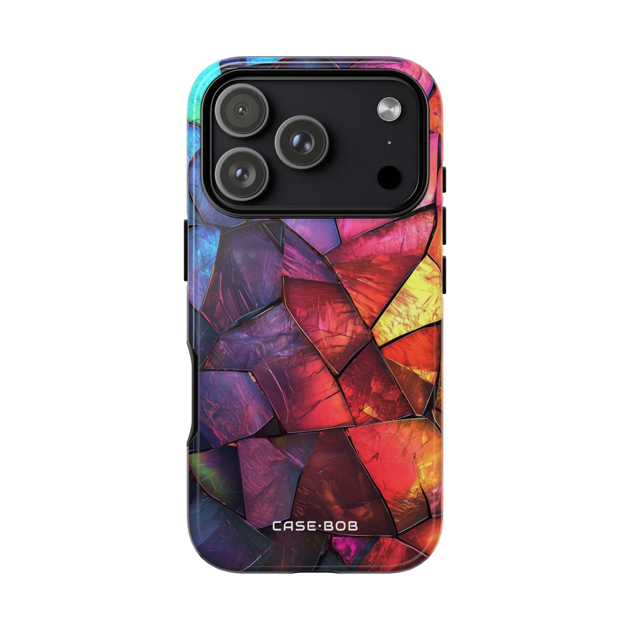 Cracked Prism iPhone 17 Pro Case - Tough