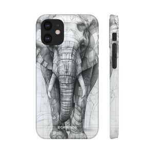 Technic Elephant | Slim Phone Case for iPhone